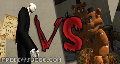 Slenderman VS Freddy Fazbear